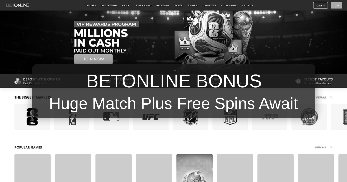 BetOnline Bonus Code 2026 for United States Players | Verified