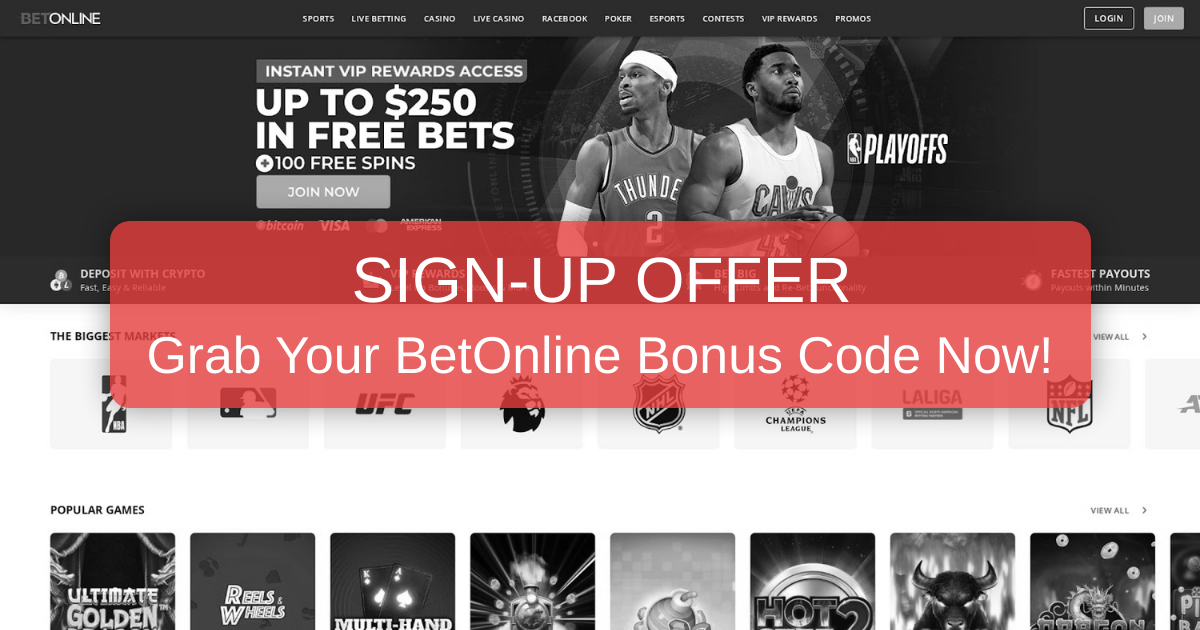 BetOnline Bonus Code 2026 - Exclusive US Offers | Verified